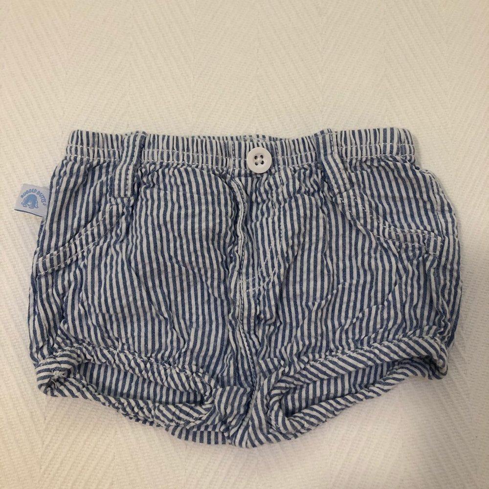 Rufflebutts seer sucker bloomer shorts